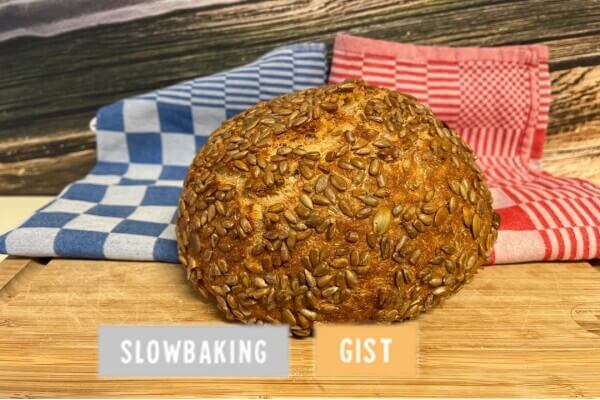   NIEUW: Bourgondisch bruin tarwe zonne-/pompoenpitten